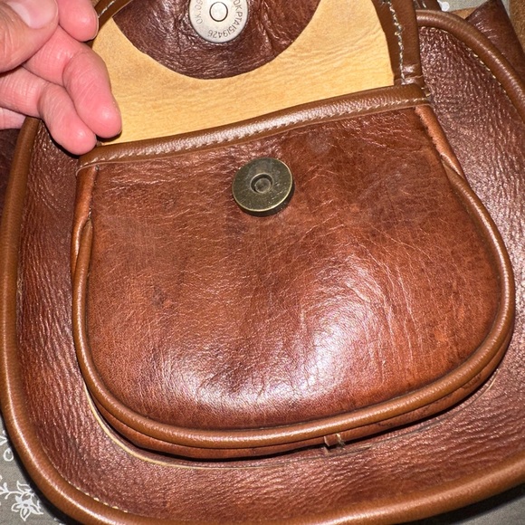 Satchel leather  purse - Picture 4 of 5